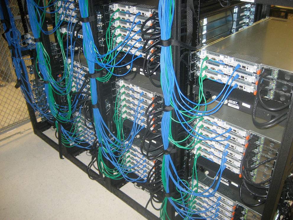Wikimedia Tampa fall 2007 cabling