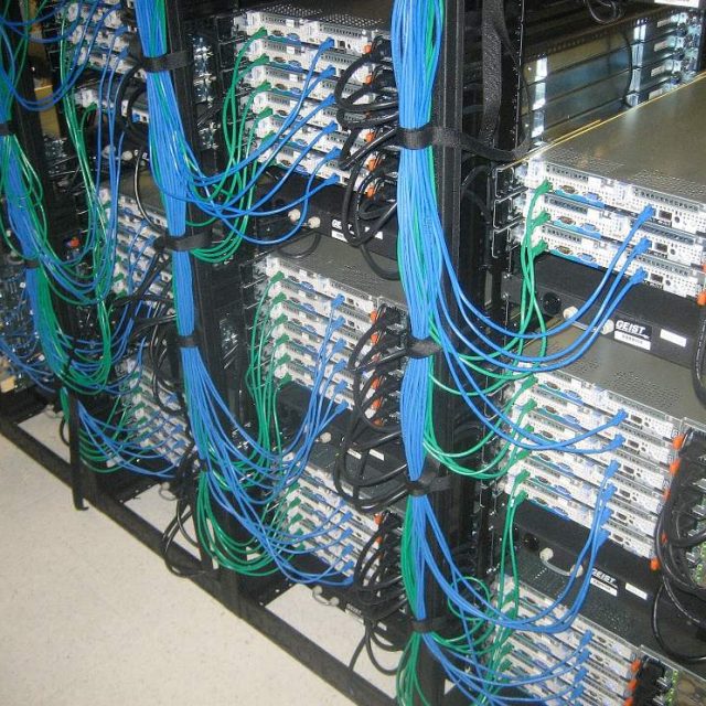 Wikimedia Tampa fall 2007 cabling